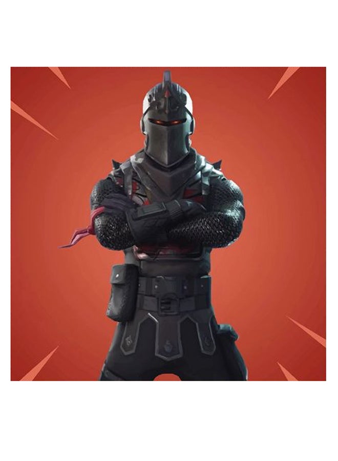 أتيك لوحة فنية لديكور الحائط بطبعة شخصية من لعبة "Fortnite" أحمر وأسود 30x30سم - Image 2