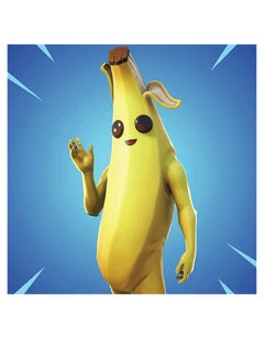 Fortnite Character Themed Decorative Wall Art Blue/Yellow/Brown 30x30cm