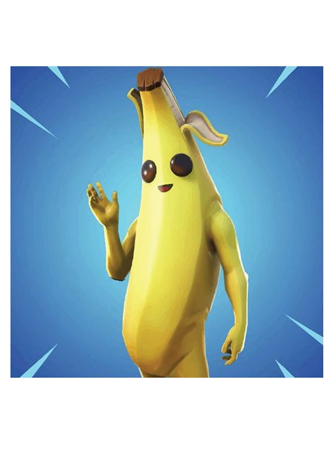 Atiq - Fortnite Character Themed Decorative Wall Art Blue/Yellow/Brown 30x30cm - Image 1