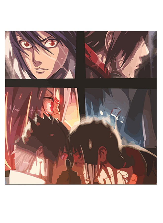 أتيك لوحة فنية بطبعة أنمي "Naruto" متعدد الألوان 30x30سم - Image 1