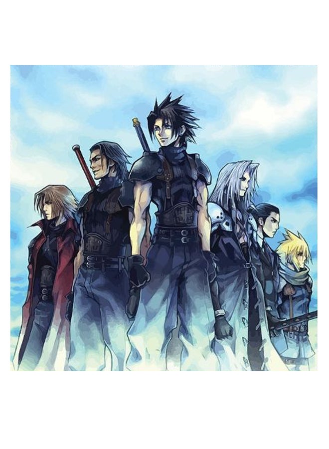 أتيك لوحة فنية لديكور الحائط بعنوان "Final Fantasy" أزرق/أسود/أبيض 30x30سم - Image 2