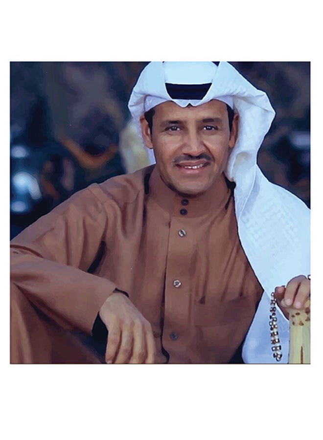 Atiq Khaled Abdelrahman Themed Wall Art Beige/Brown/Whie 30x30cm - Image 1