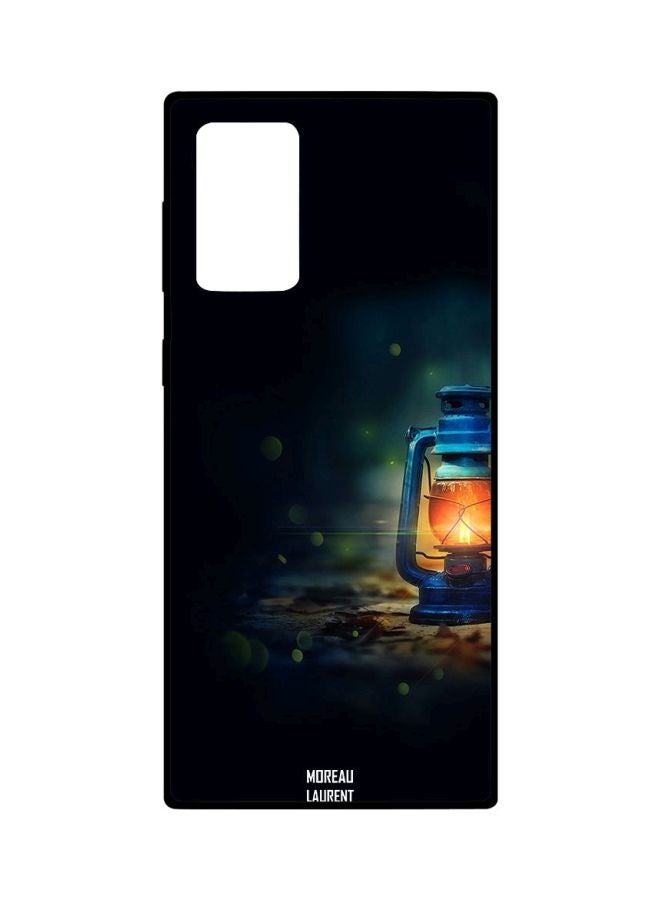 Moreau Laurent Lamp Themed Case Cover For Samsung Galaxy Note20 Ultra Black/Blue/Yellow - Image 1
