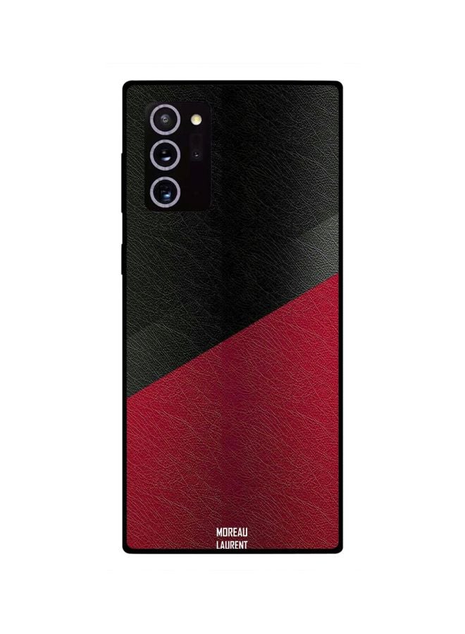 Moreau Laurent Protective Case Cover For Samsung Galaxy Note20 Ultra Black/Red  - Image 2