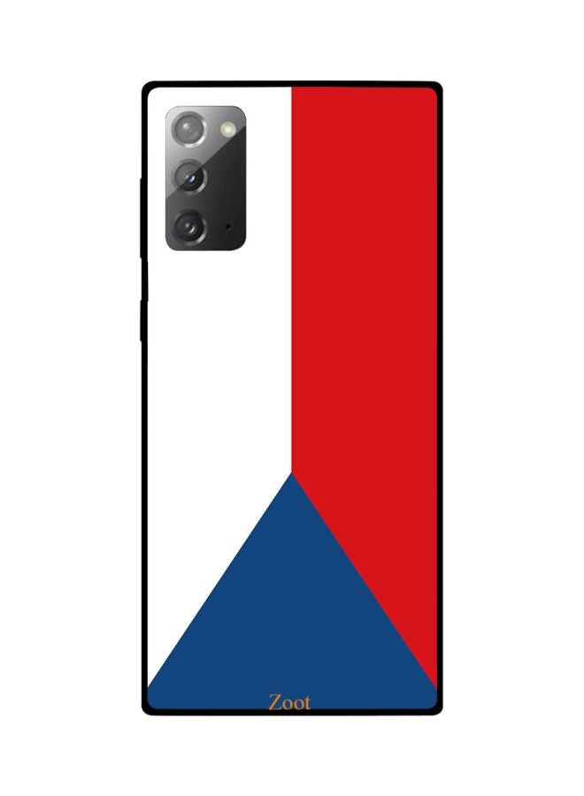 Zoot - Czech Republic Flag Printed Case Cover For Samsung Galaxy Note20 Blue/Red/White - Image 1