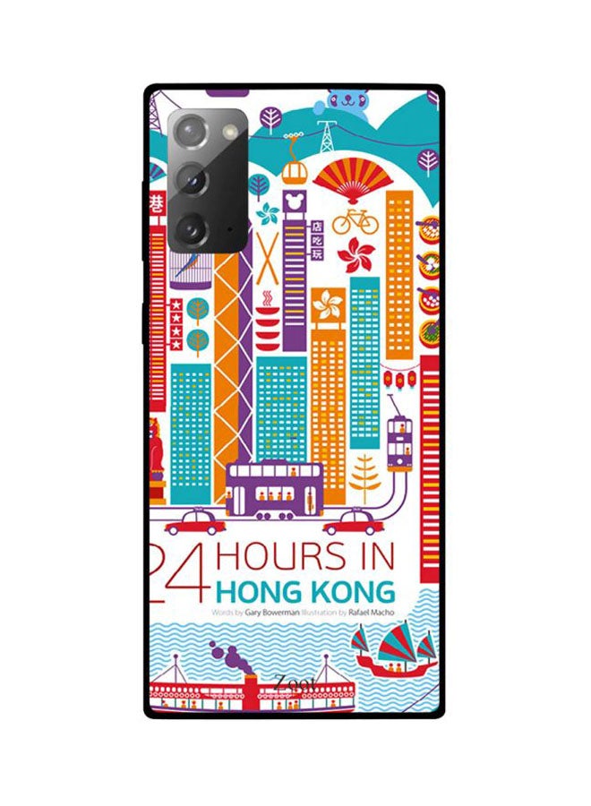 24 Hours In Hong Kong Printed Case Cover For Samsung Galaxy Note20 Multicolour