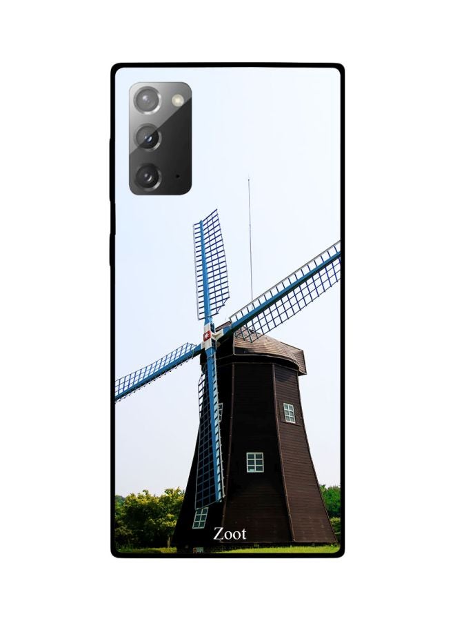 Zoot Windmill Printed Case Cover For Samsung Galaxy Note 20 Blue/Brown/Green - Image 2