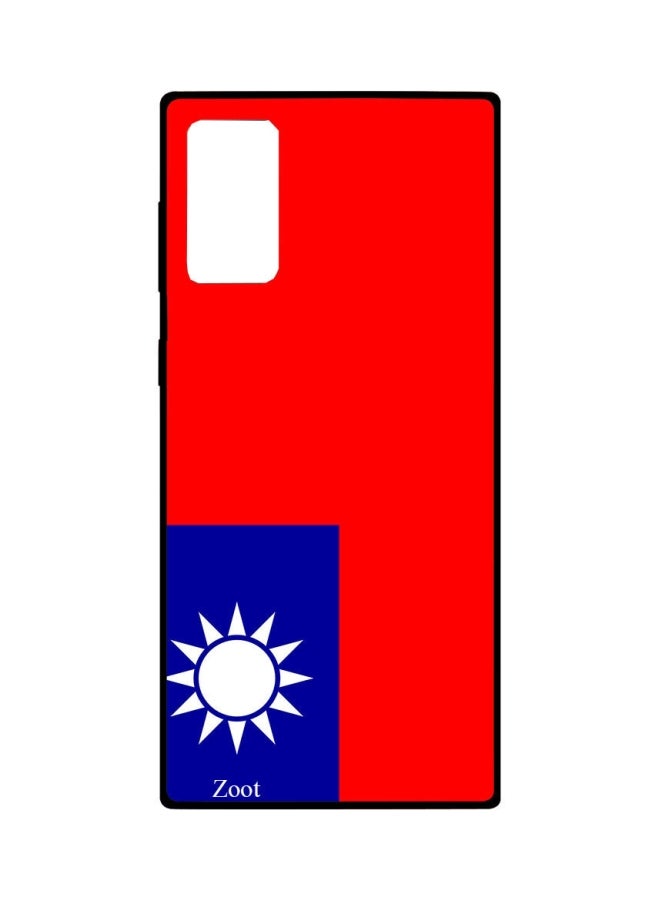 Zoot Printed Case Cover For Samsung Galaxy Note 20 Red/Blue/White - Image 1