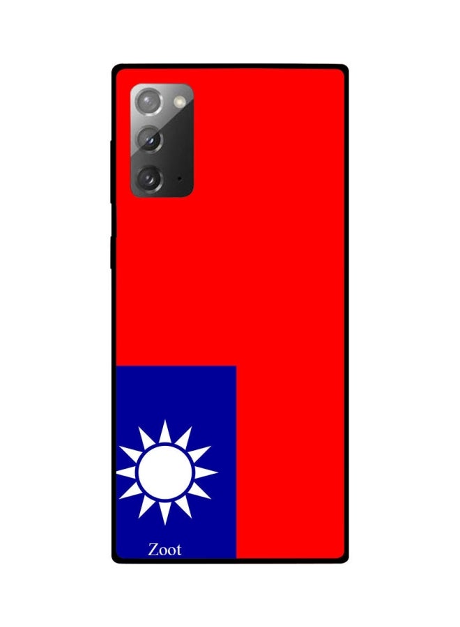 Zoot Printed Case Cover For Samsung Galaxy Note 20 Red/Blue/White - Image 2