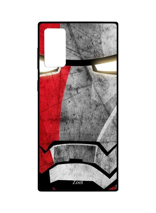 Zoot Iron Man Printed Case Cover For Samsung Galaxy Note20 Grey/Black/Red - Image 1