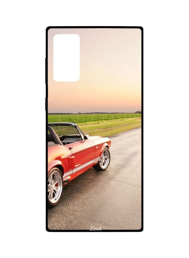 Zoot Car Printed Case Cover For Samsung Galaxy Note20 Beige/Green/Red - Image 1