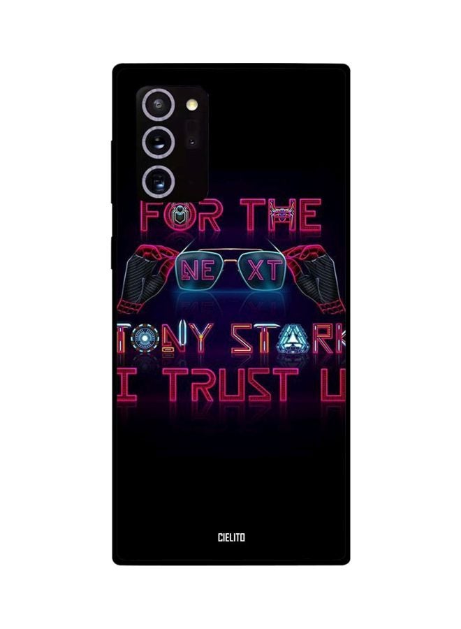 CIELITO Iron Man Themed Case Cover For Samsung Galaxy Note20 Ultra Black/Red/Blue - Image 2