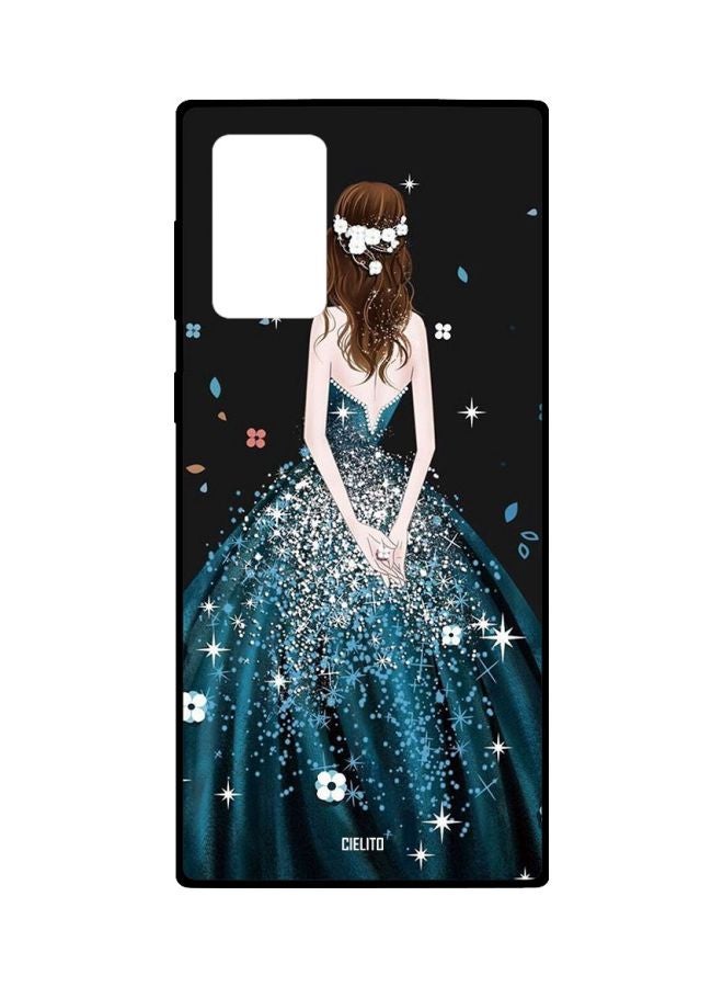 CIELITO Princess Printed Case Cover For Samsung Galaxy Note 20 Black/Blue/Brown - Image 1