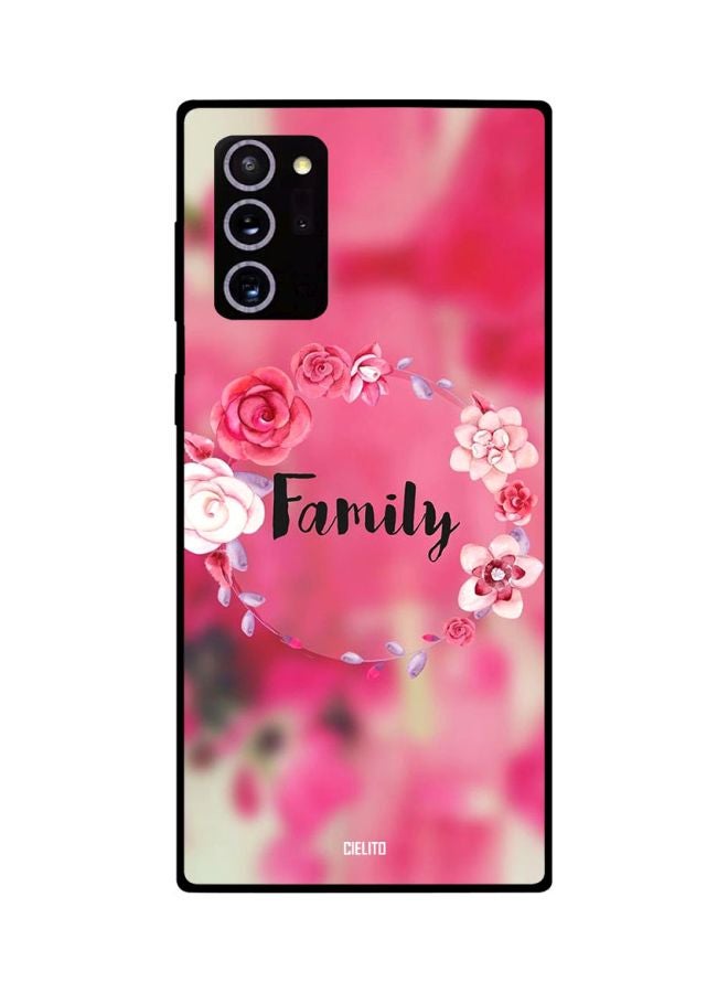 CIELITO Family Printed Protective Case Cover For Samsung Galaxy Note20 Pink/Black/White - Image 2