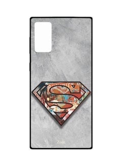 Superman Logo Printed Case Cover For Samsung Galaxy Note20 Grey/Red/Blue