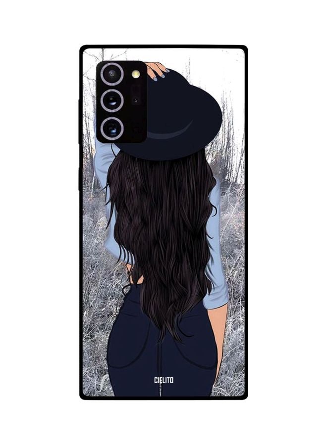 CIELITO Girl Printed Protective Case Cover For Samsung Galaxy Note20 Multicolour - Image 2