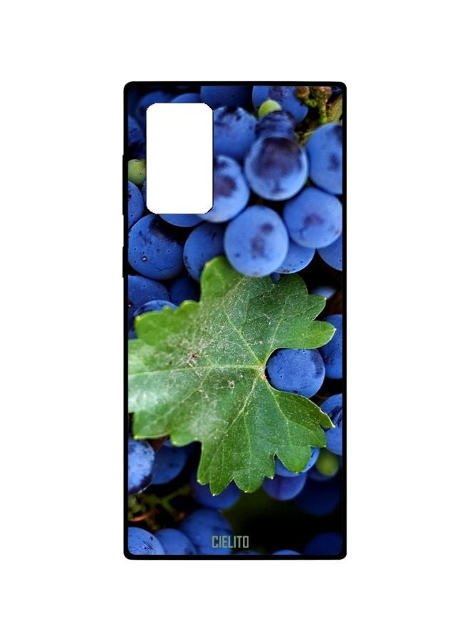CIELITO Blueberry Printed Case Cover For Samsung Galaxy Note20 Ultra Blue/Green - Image 1