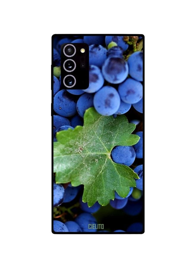 CIELITO Blueberry Printed Case Cover For Samsung Galaxy Note20 Ultra Blue/Green - Image 2