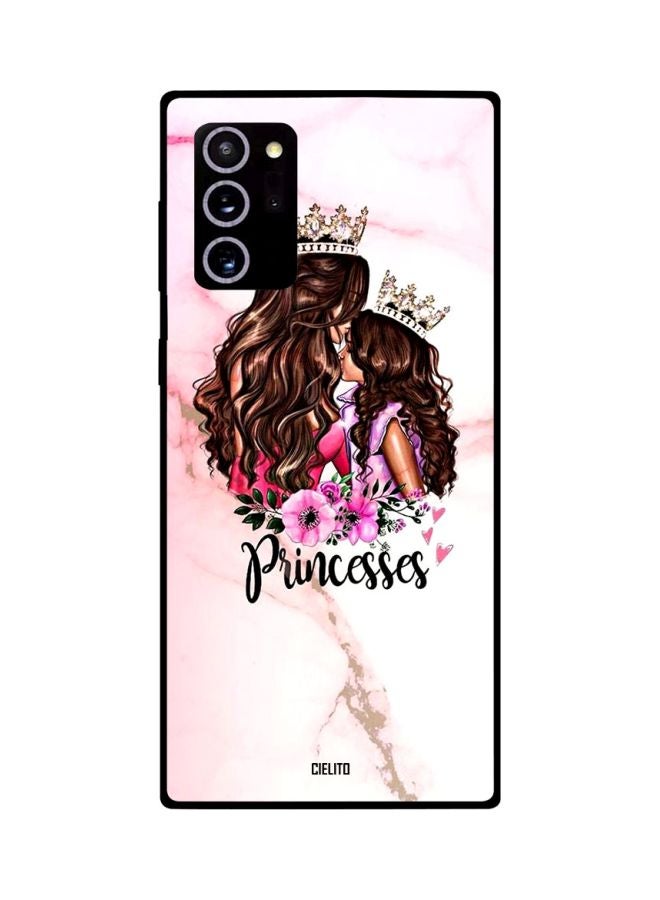 CIELITO Princesses Printed Protective Case Cover For Samsung Galaxy Note20 Ultra White/Pink/Black - Image 2