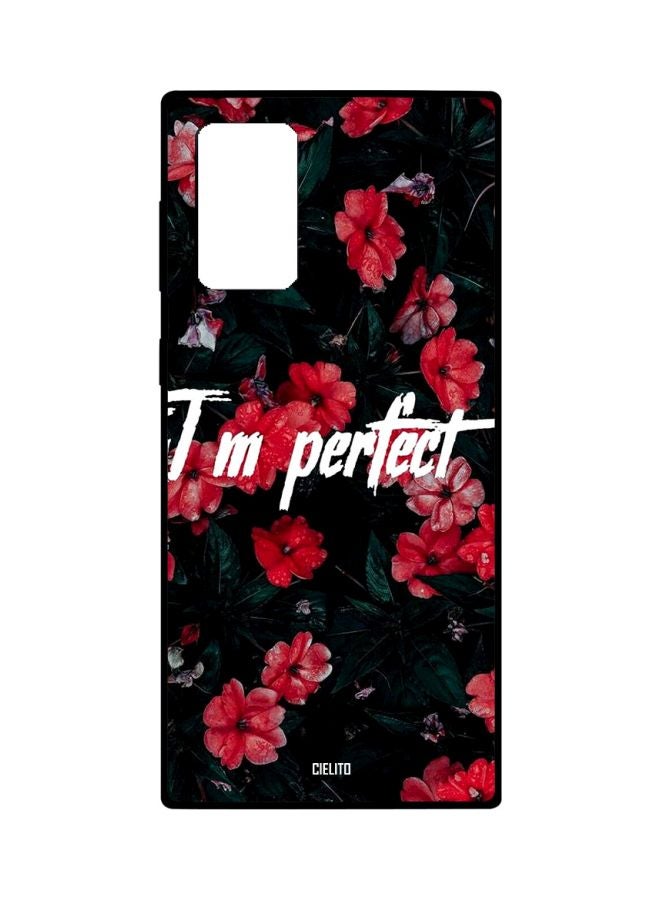 CIELITO I'm Perfect Printed Case Cover For Samsung Galaxy Note20 Ultra Black/Red/White - Image 1