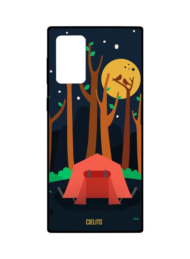 CIELITO Jungle Printed Snap Case Cover For Samsung Galaxy Note20 Ultra Pink/Brown/Green - Image 1