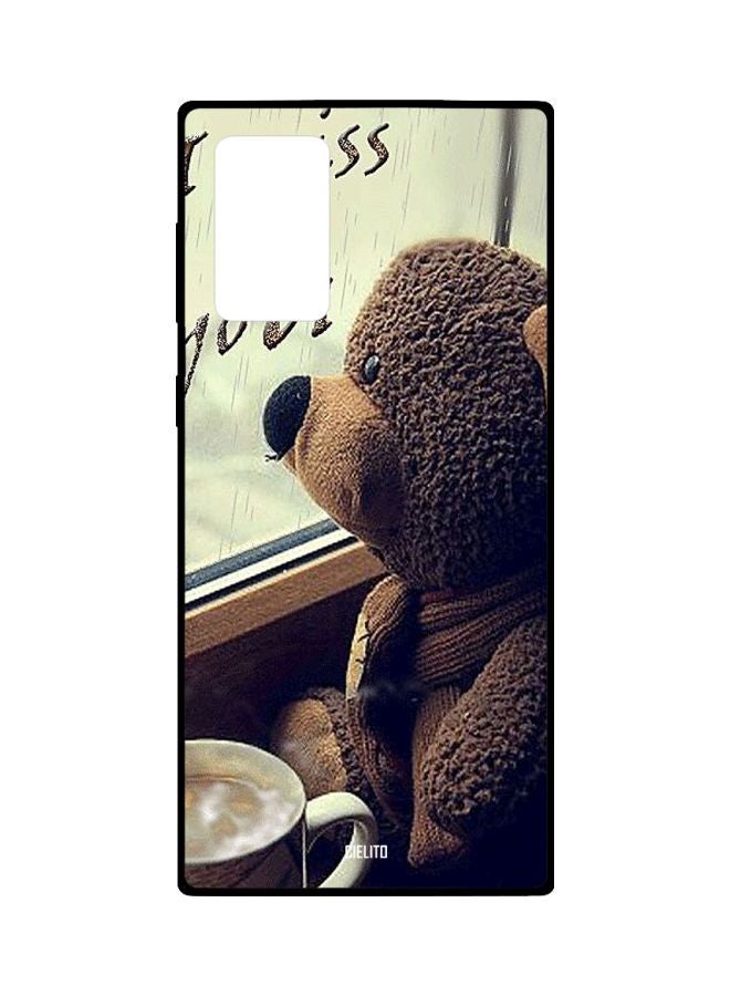 CIELITO Teddy Printed Case Cover For Samsung Galaxy Note20 Ultra Brown/Beige/Black - Image 1