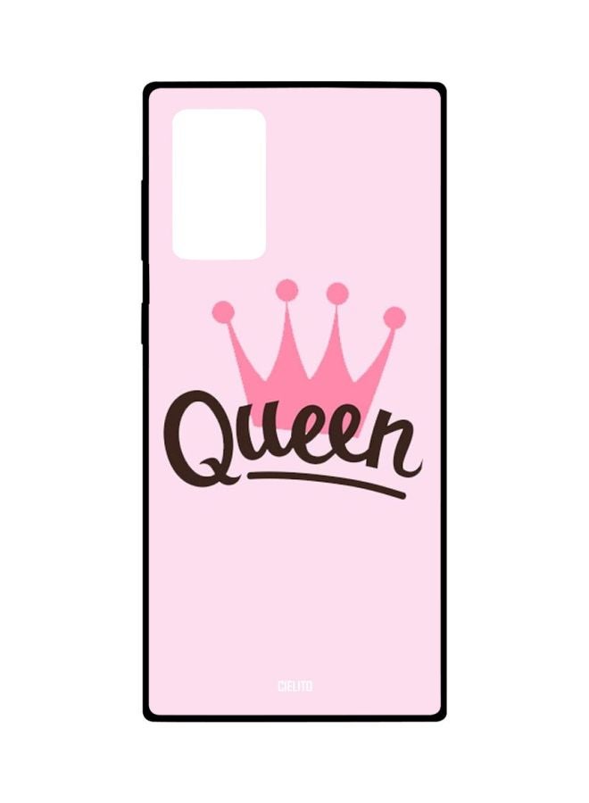 CIELITO Queen Printed Case Cover For Samsung Galaxy Note20 Pink/Black - Image 1