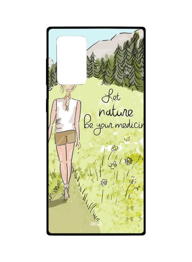 CIELITO Girl Printed Case Cover For Samsung Galaxy Note20 Ultra Green/Beige/Blue - Image 1