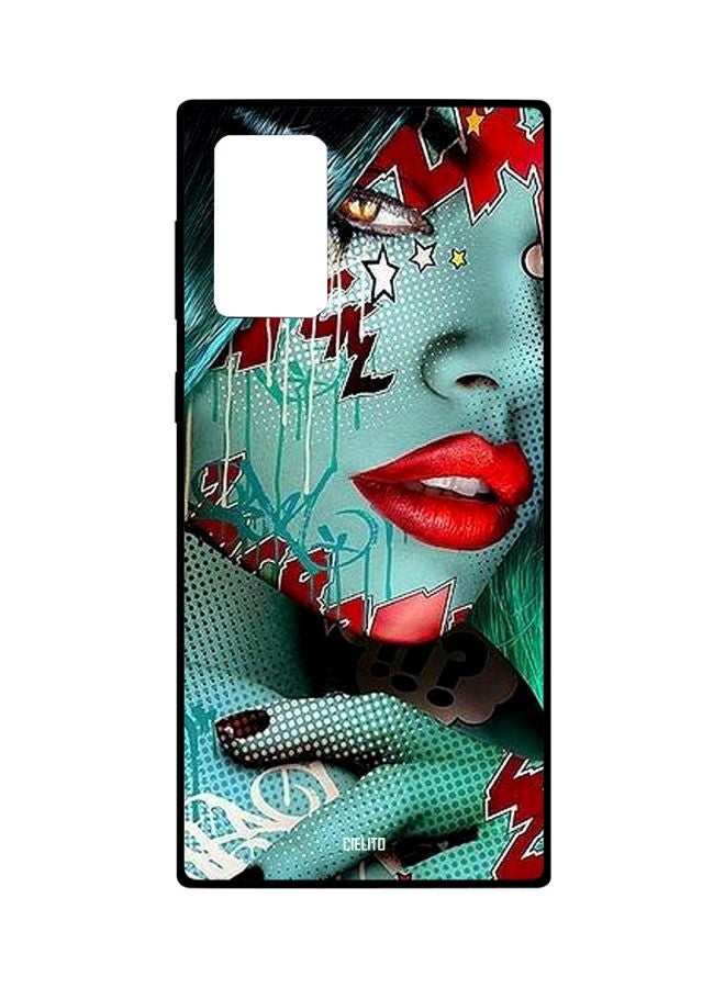 CIELITO Girl Printed Case Cover For Samsung Galaxy Note20 Ultra Green/Red/White - Image 1