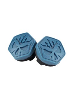 KontrolFreek KontrolFreek Call of Duty Modern Warfare Performance Thumbsticks for PlayStation 4 (PS4) | 2 Mid-Rise, Convex | Blue/Black  - Image 2