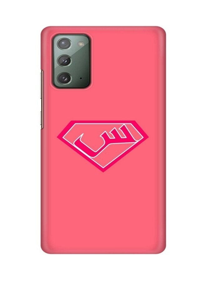Stylizedd Samsung Galaxy Note 20 Case Slim Snap Classic Series Customized Mobile Cover Hard Pc Shield Matte Finish Print [Designed For Samsung Galaxy Note 20] - Seen multicolour