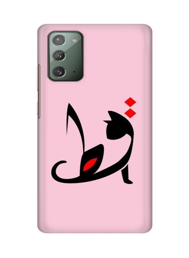 Stylizedd Samsung Galaxy Note 20 Case Slim Snap Classic Series Customized Mobile Cover Hard Pc Shield Matte Finish Print [Designed For Samsung Galaxy Note 20] - Cat multicolour