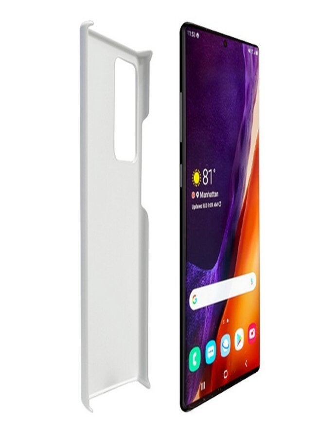 Stylizedd Samsung Galaxy Note 20 Ultra Case Slim Snap Classic Series Customized Mobile Cover Hard Pc Shield Matte Finish Print [Designed For Samsung Galaxy Note 20 Ultra] - When The Heart Loves multicolour - Image 2