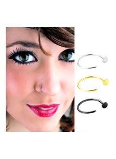 3 Piece C-Shaped Nose Ring Set - v1601216116/N40409562A_6