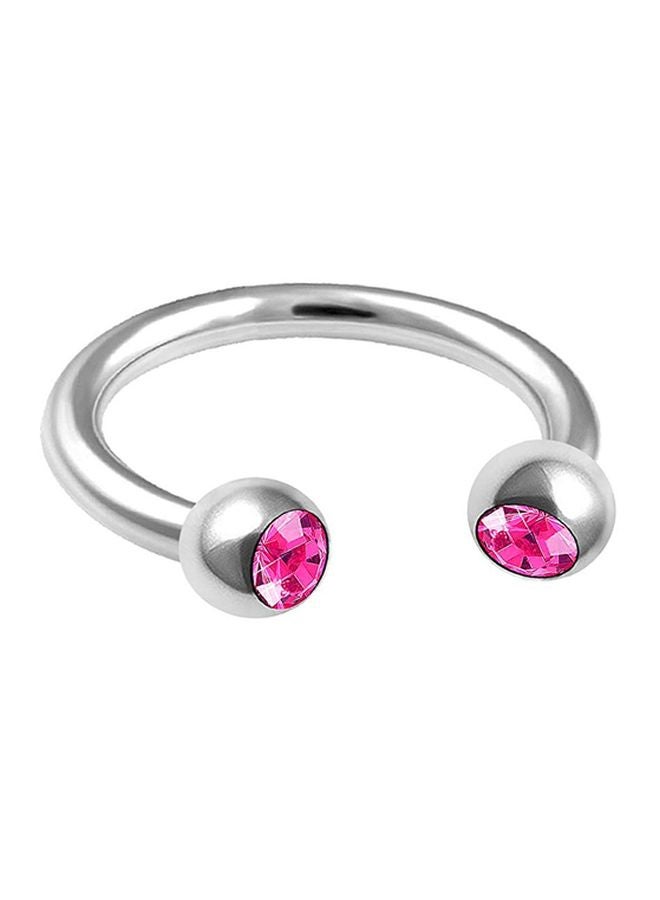 سي-بو حلقة أنف دائرية مرصع بالأحجار