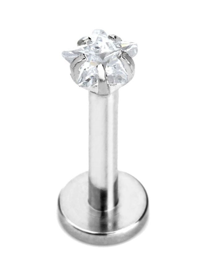 C-bo - Crystal Studded Labret Stud - Image 1