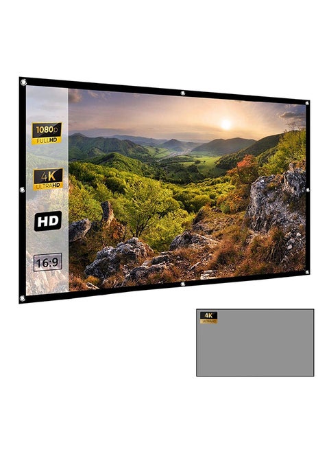 Anti-Light Projector Screen Roll UNV-WO-SCR-02 Grey