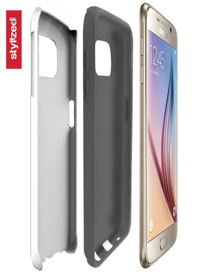 Stylizedd - Dual-Layer Hybrid PC / TPU Case For Samsung Galaxy S6 - Habeebi - Image 1