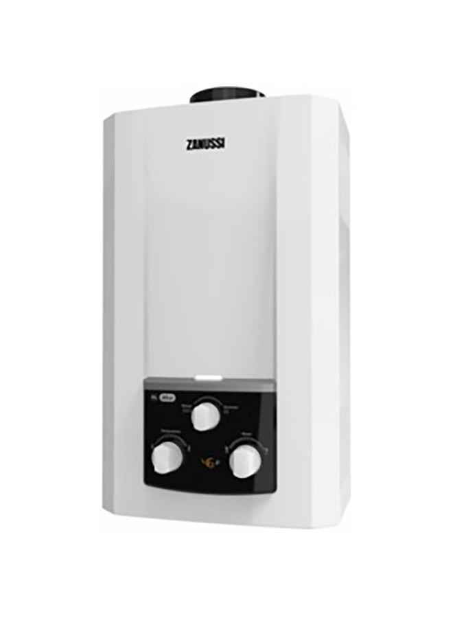 ZANUSSI - Zanussi Delta Gas Water Heater,10 Liter ZYG10113WL White - Image 1