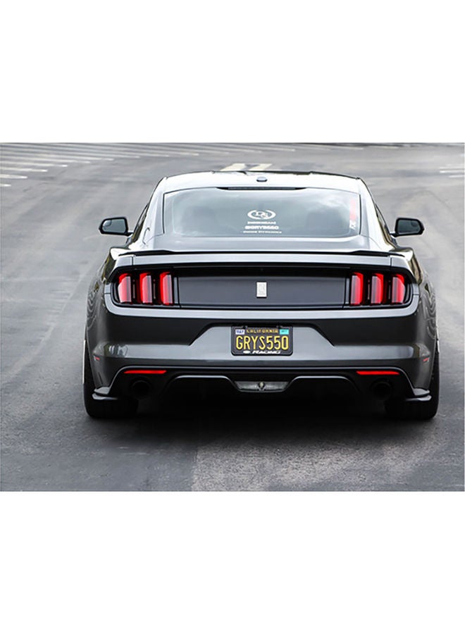 Fast Print Cars Themed Self Adhesive Wall Sticker Grey/Black/Red 140x105cm