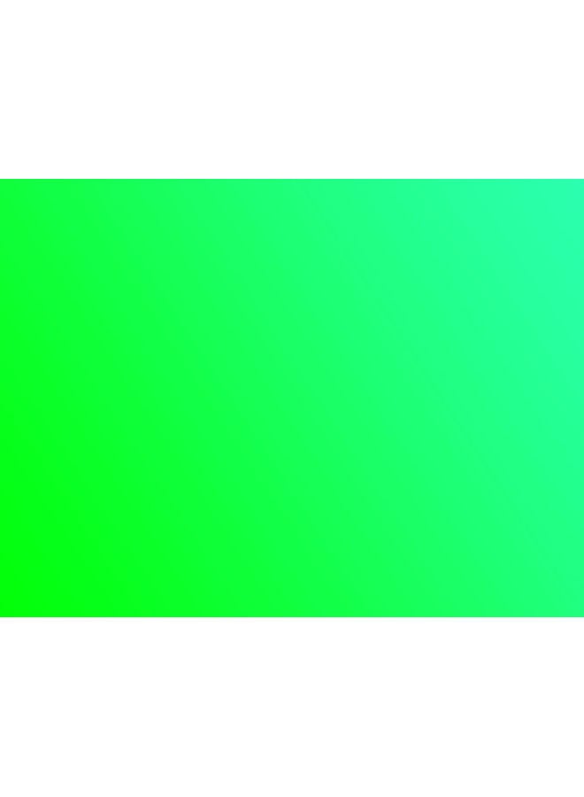Fast Print Solid Colour Printed Self Adhesive Wall Sticker Green 140x105cm 