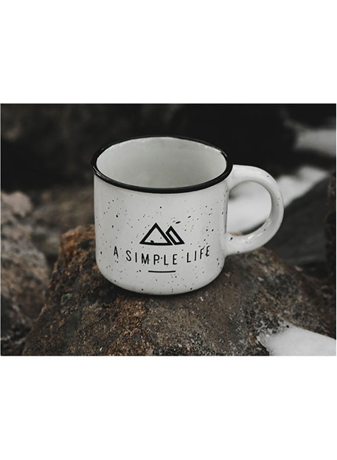 Fast Print - Mug Themed Wall Sticker Black/Brown/White 140x105cm - Image 1