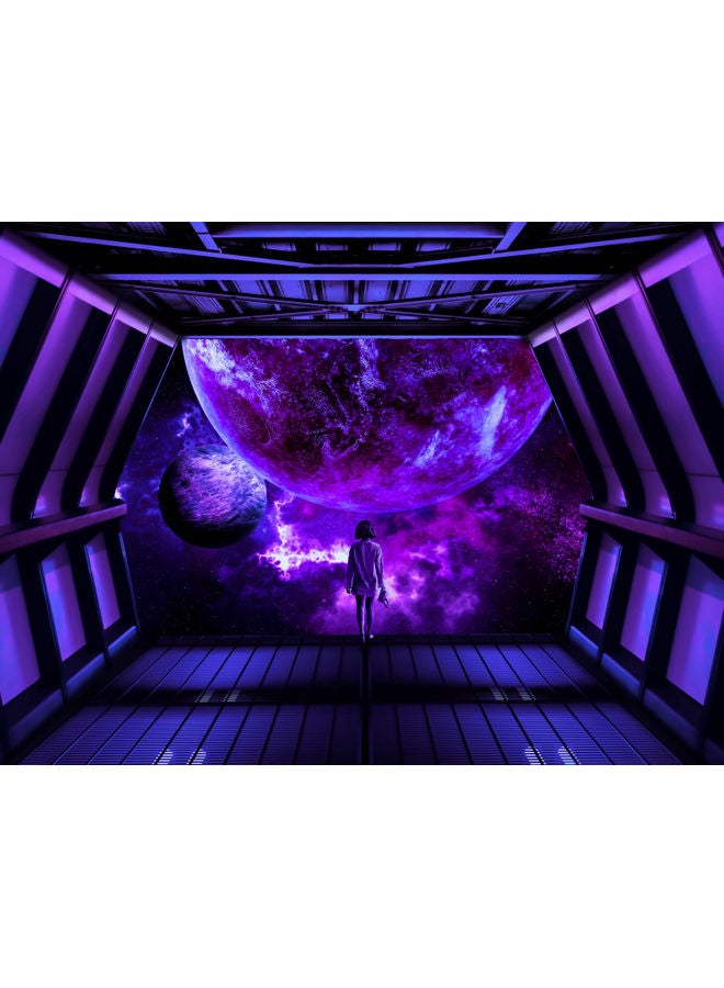 Fast Print Self-Adhesive Wall Sticker Multicolour 140 x 105cm