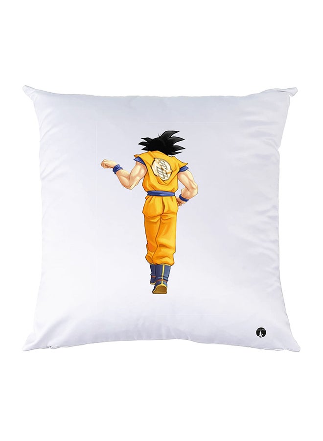 BP Printed Pillow White 30x30cm