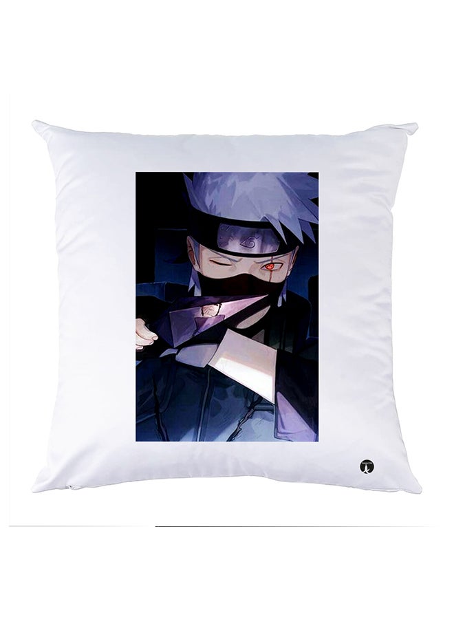 BP Printed Pillow White 30x30cm