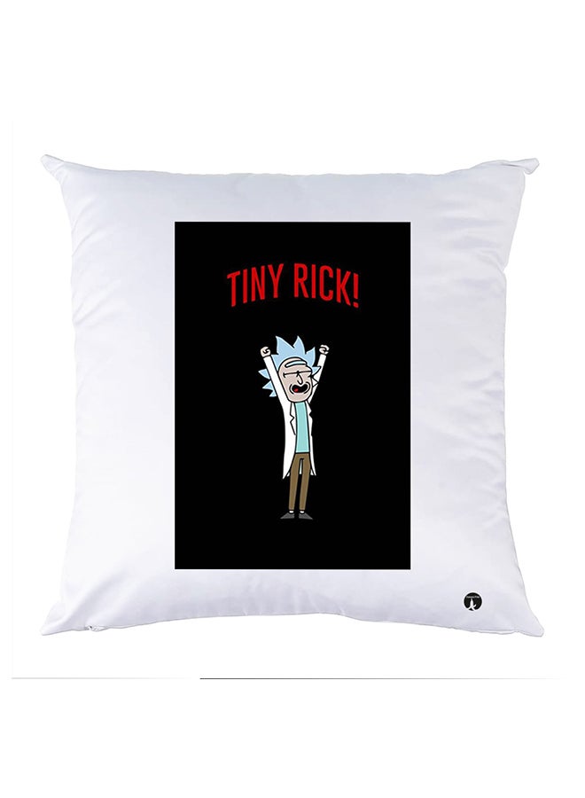 بي بي وسادة نوم مزينة بطبعات أبيض 30x30سم