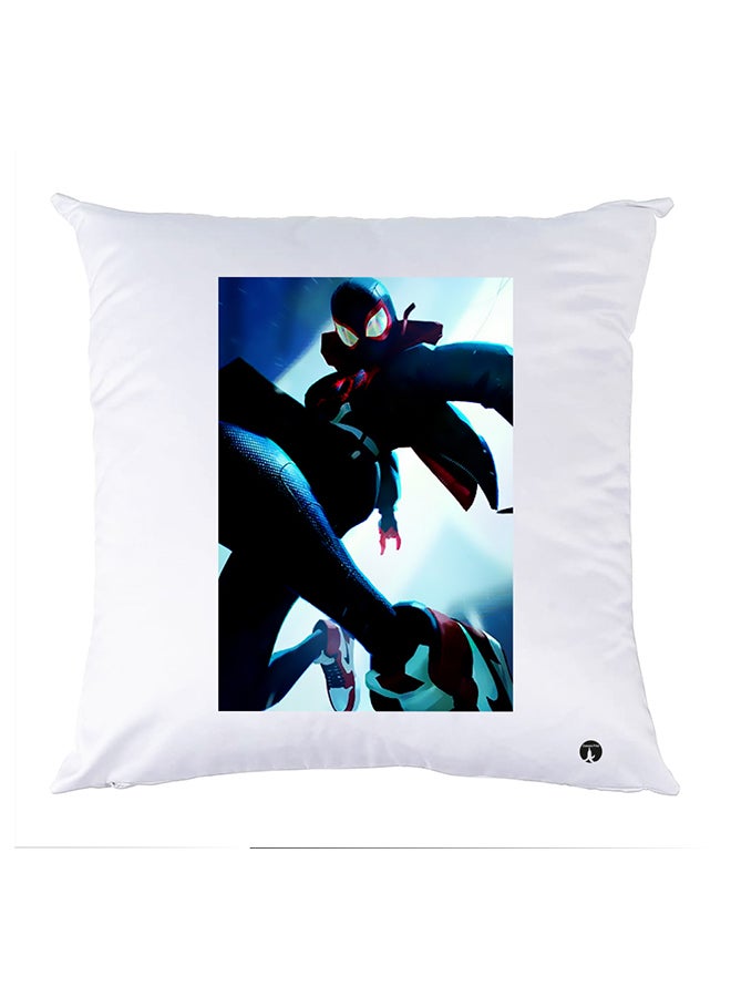 BP Printed Pillow White 30x30cm
