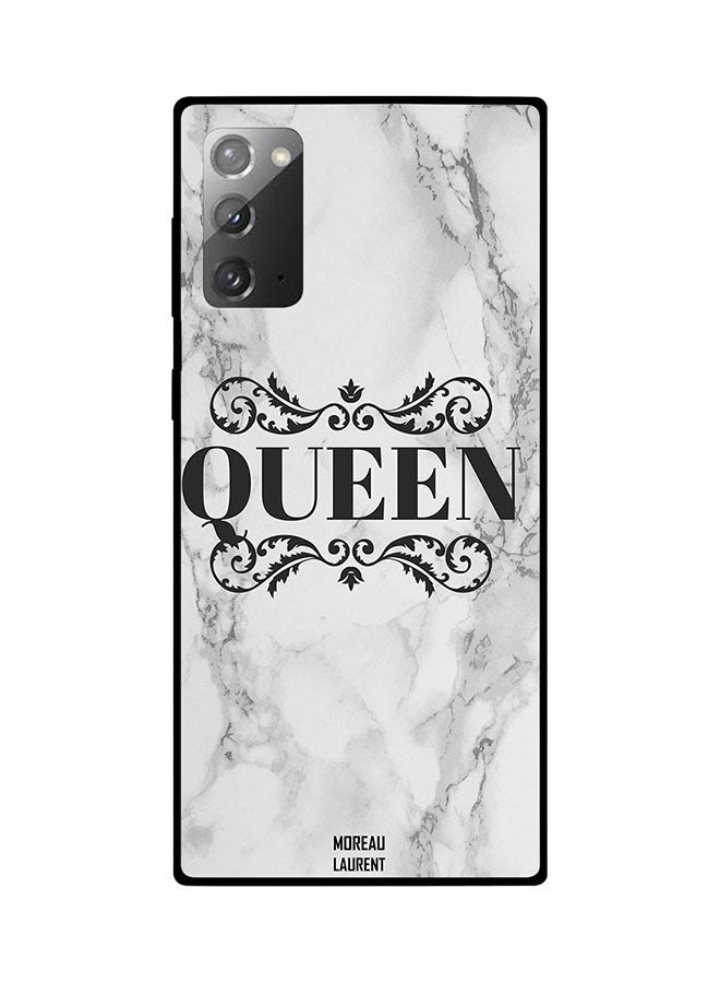 Moreau Laurent Protective Case Cover For Samsung Galaxy Note 20 Grey/Black