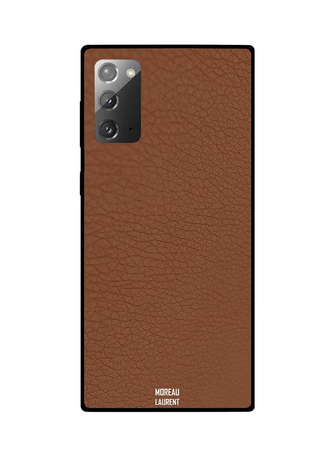 Moreau Laurent Protective Case Cover For Samsung Galaxy Note 20 Brown