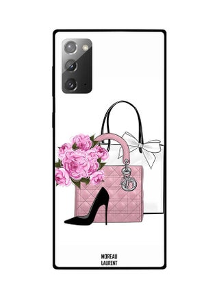 Protective Case Cover For Samsung Galaxy Note 20 Off-White/Pink - v1601272811/N40740069A_1